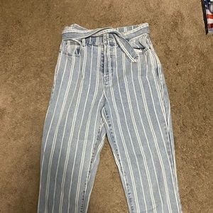 PacSun high waisted straight leg jeans